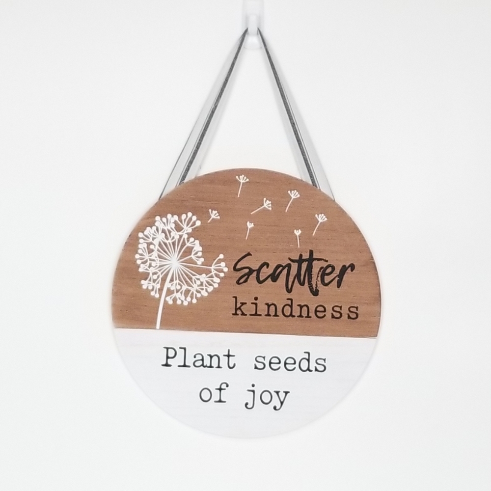 New without Tags, "Plant Seeds Of Joy" Graphic Wall Sign!